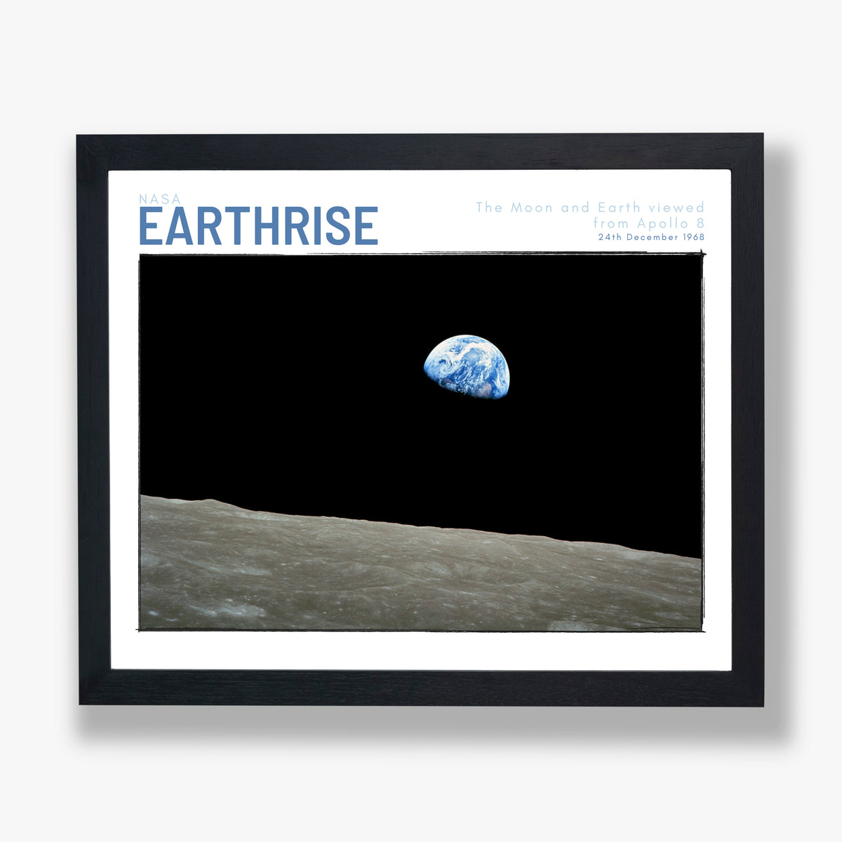 NASA - Earthrise — Spiffing Prints
