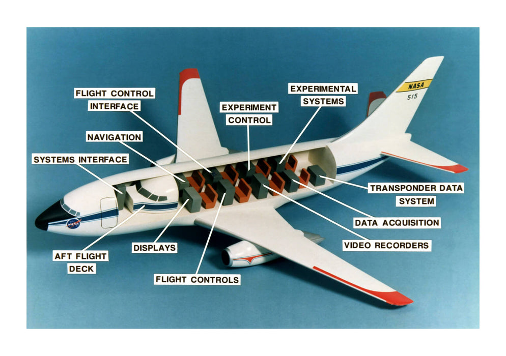NASA - Cutaway Model of B-737