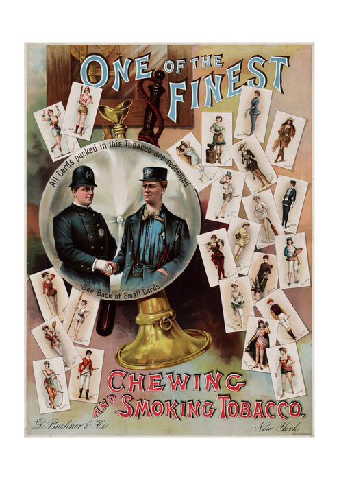 One of the Finest - Chewing & Smoking Tobacco Collecting Cards
