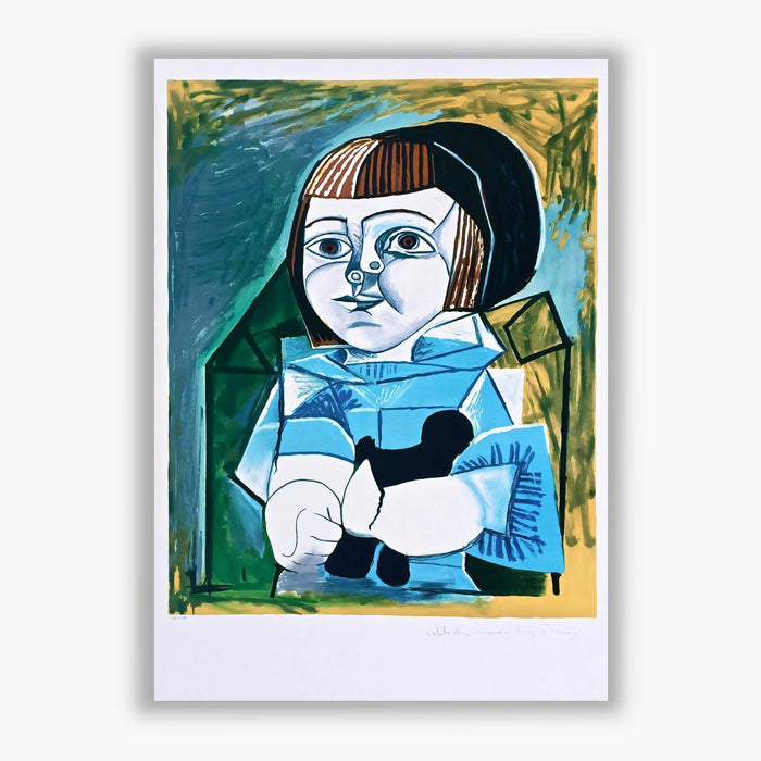 Pablo Picasso - Paloma in Bleu