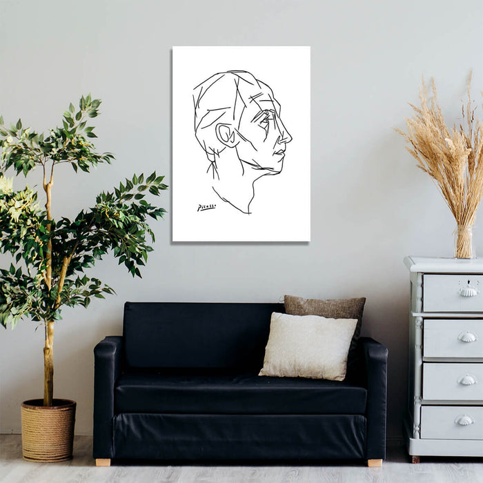 Pablo Picasso - Head Portrait Sketch