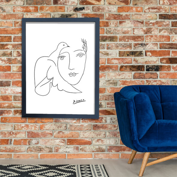 Pablo Picasso - Portrait Woman and Dove