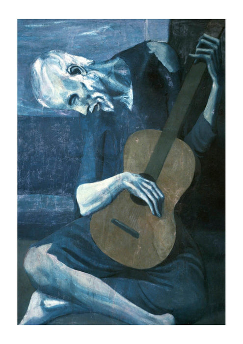 Pablo Picasso The Old Guitarist 1903