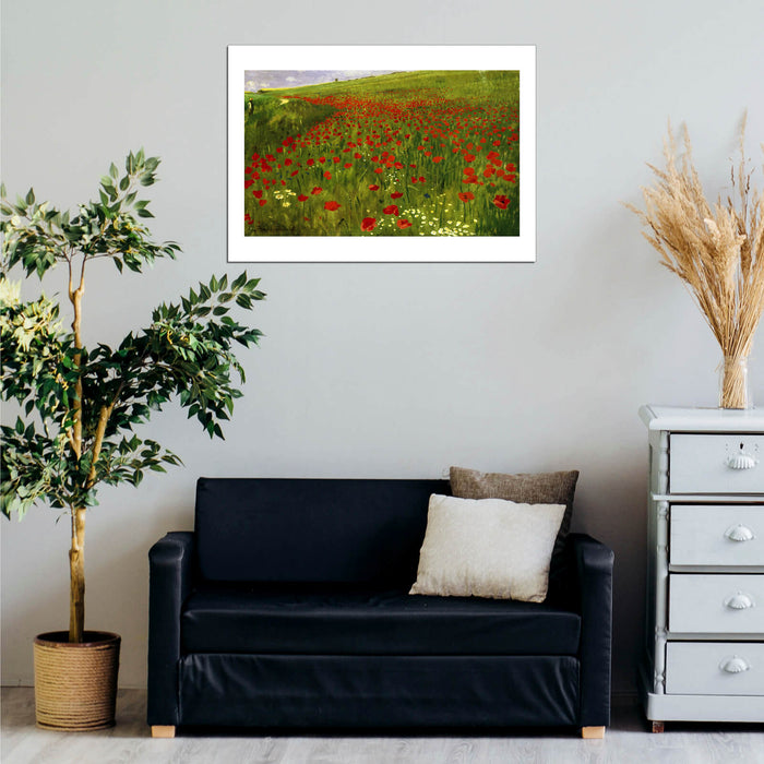 Pal Szinyei Merse - Meadow with Poppies