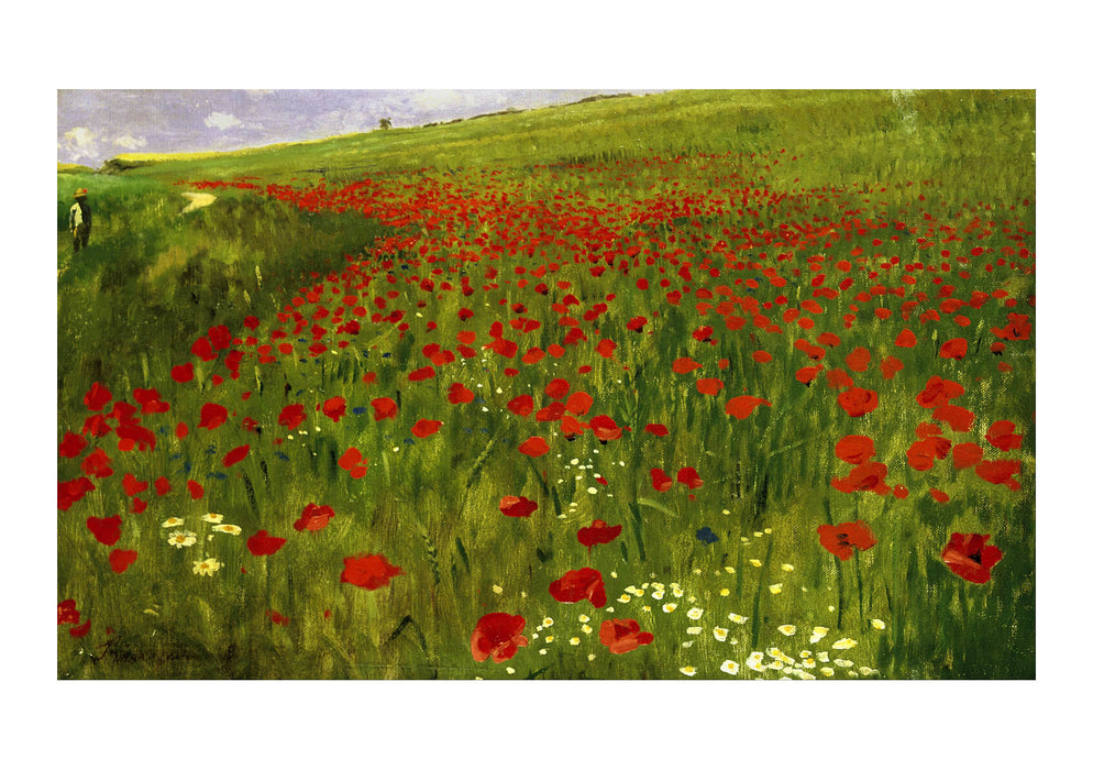 Pal Szinyei Merse - Meadow with Poppies