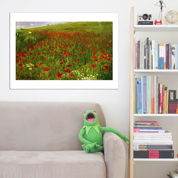 Pal Szinyei Merse - Meadow with Poppies