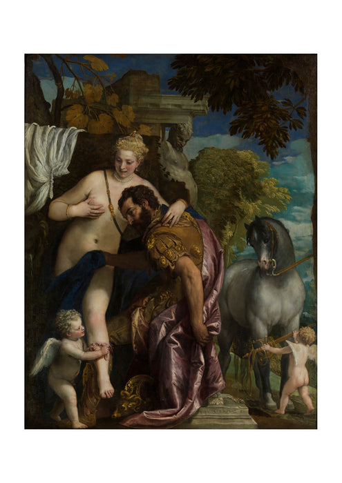 Paolo Veronese - Mars and Venus United by Love