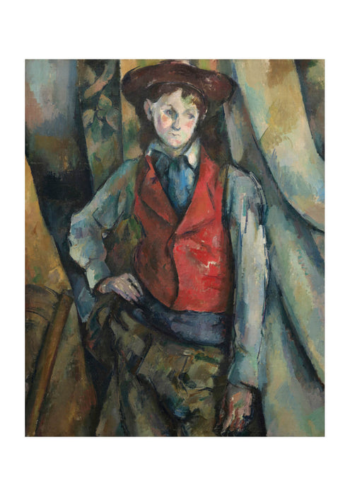 Paul Cezanne - Boy In A Red Waistcoat