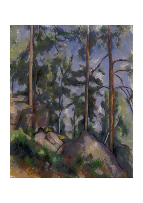 Paul Cézanne - Pines 1896-99