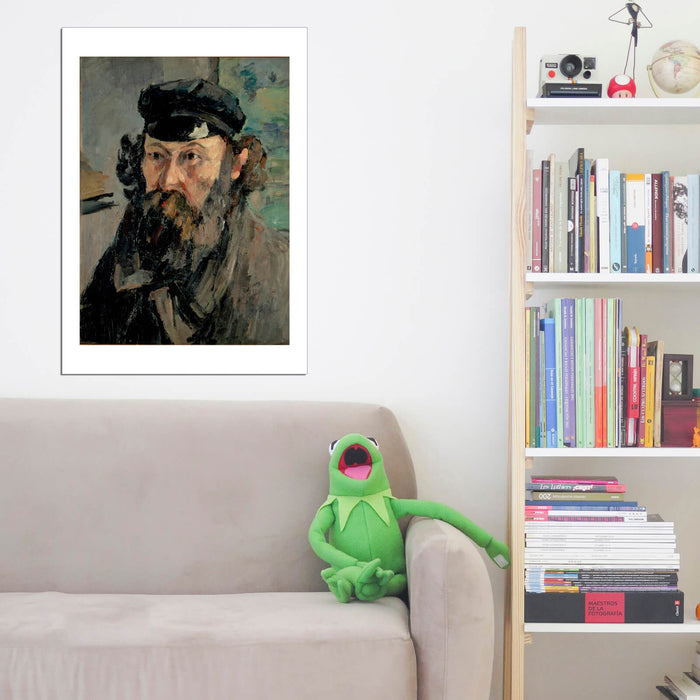 Paul Cezanne - Autoportrait en casquette