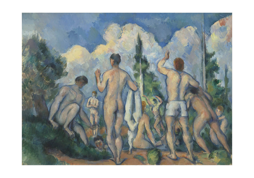 Paul Cezanne - Bathers Together