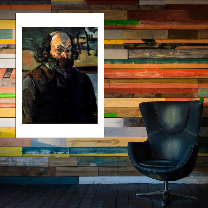 Paul Cezanne - Bearded Dark Portrait