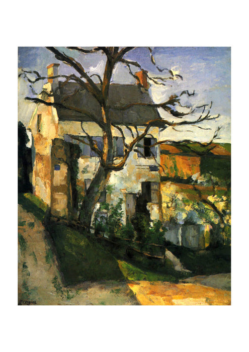 Paul Cezanne - Behind the Tree