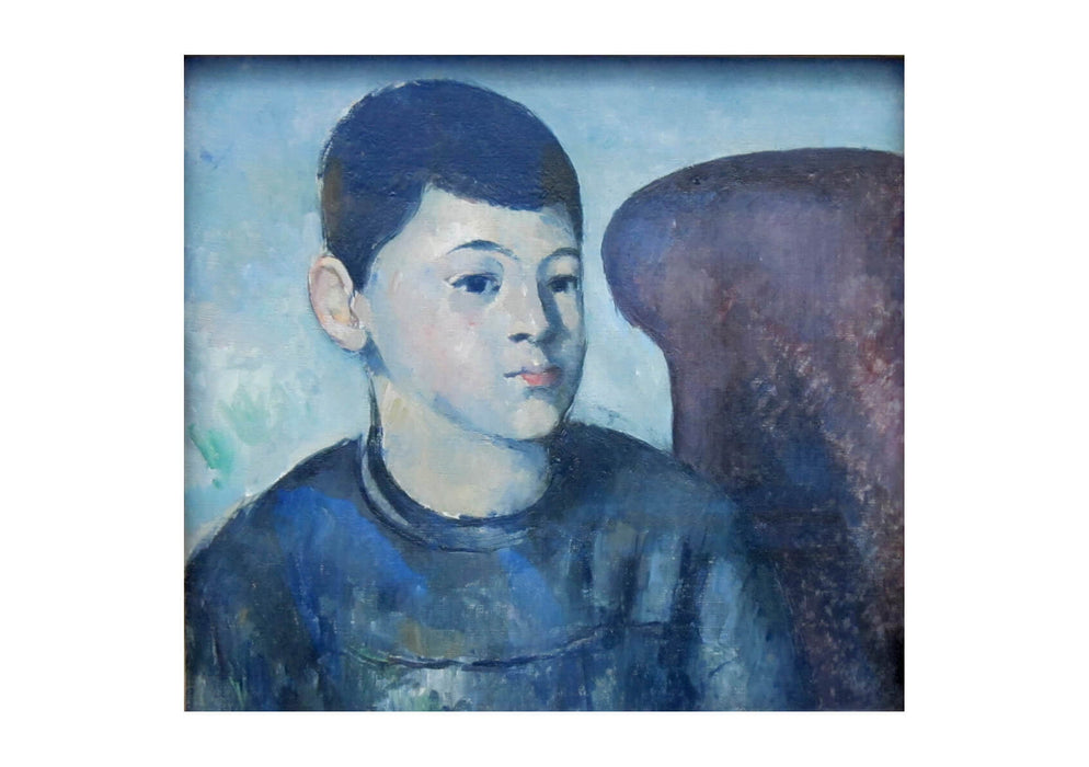 Paul Cezanne - Blue Portrait
