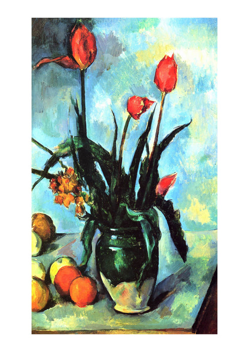 Paul Cezanne - Blue Room and Vase