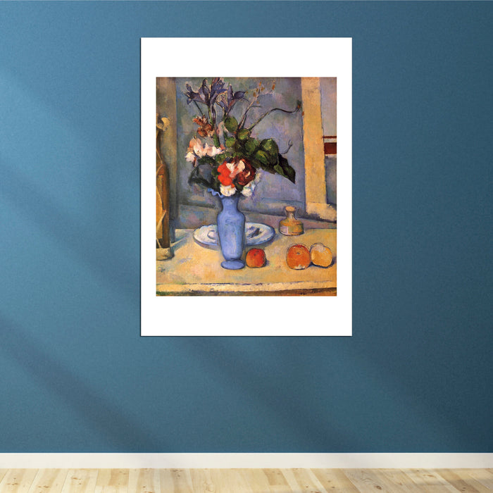 Paul Cezanne - Blue Vase and Fruit