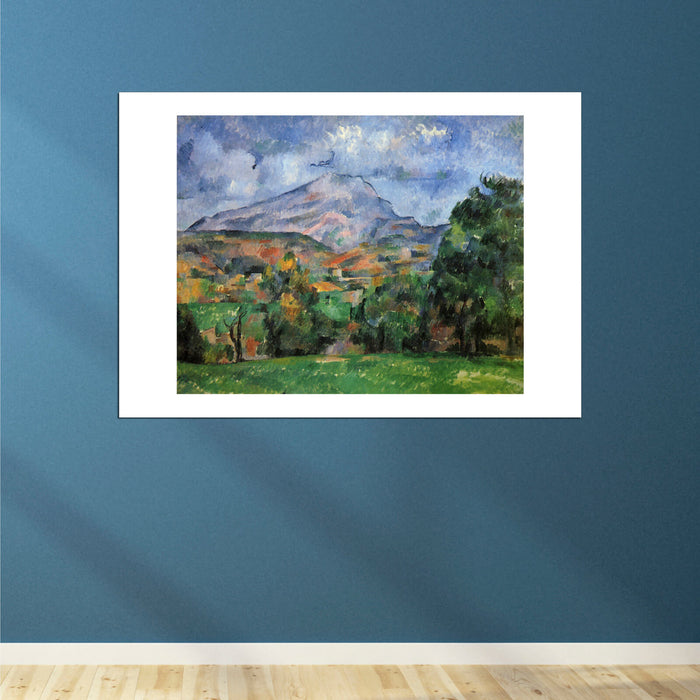 Paul Cezanne - Clouded Mountain