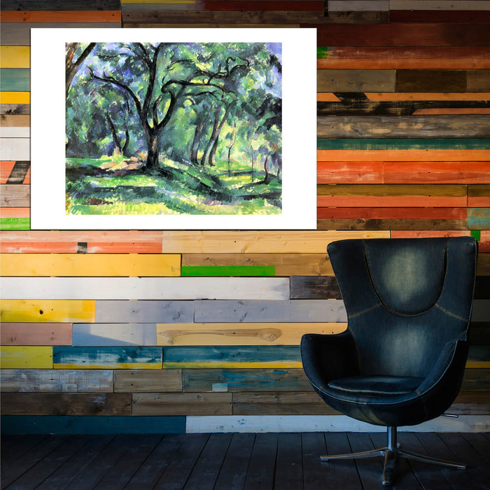 Paul Cezanne - Dark Tree