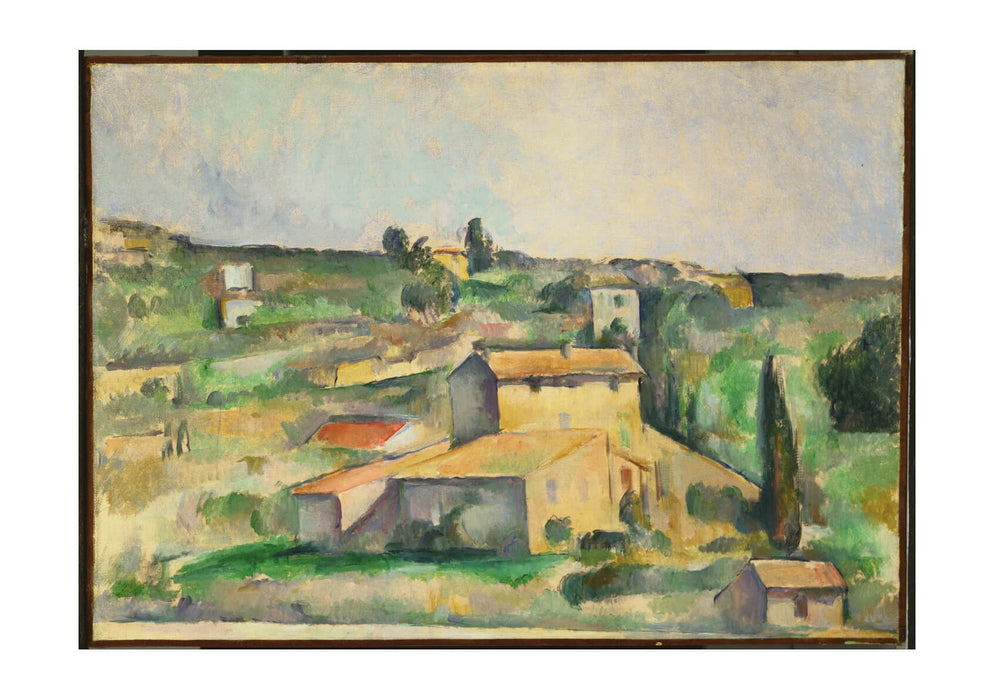 Paul Cezanne - Fields at Bellevue
