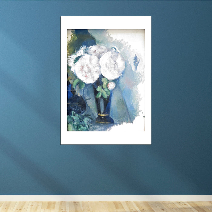 Paul Cezanne - Flowers in a Blue Vase