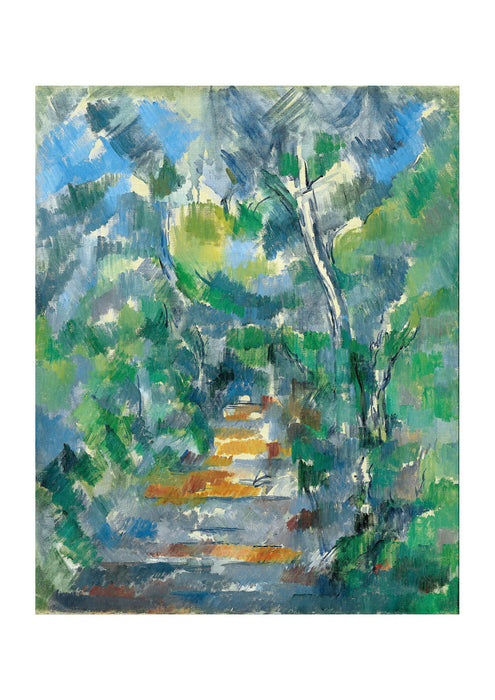 Paul Cezanne - Forest Scene