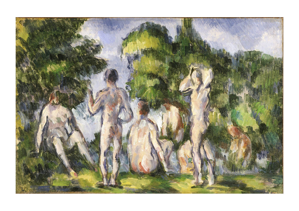Paul Cezanne - Group of Bathers