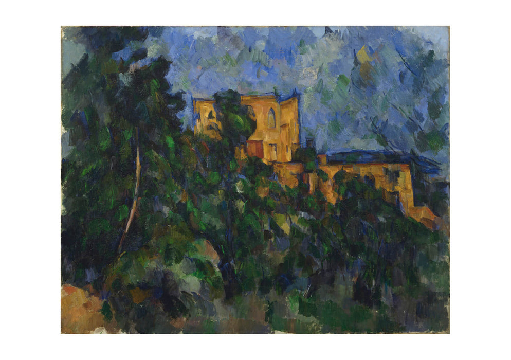 Paul Cezanne - House behind the Trees