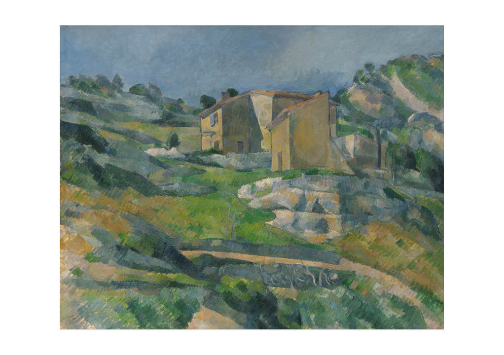 Paul Cezanne - Houses in Provence- The Riaux Valley near L'Estaque