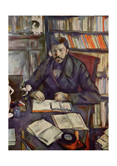 Paul Cezanne - In the Library