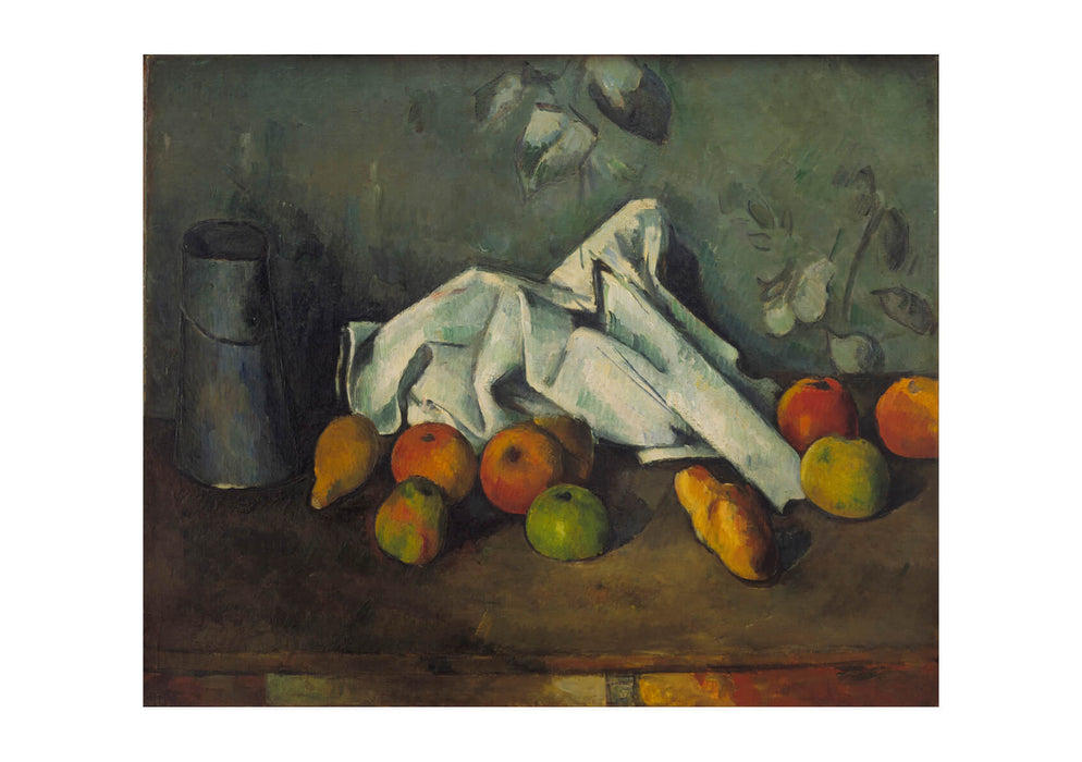Paul Cezanne - Lait et Pommes