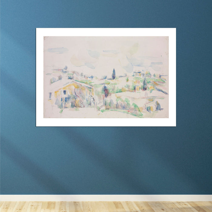 Paul Cezanne - Landscape in Provence