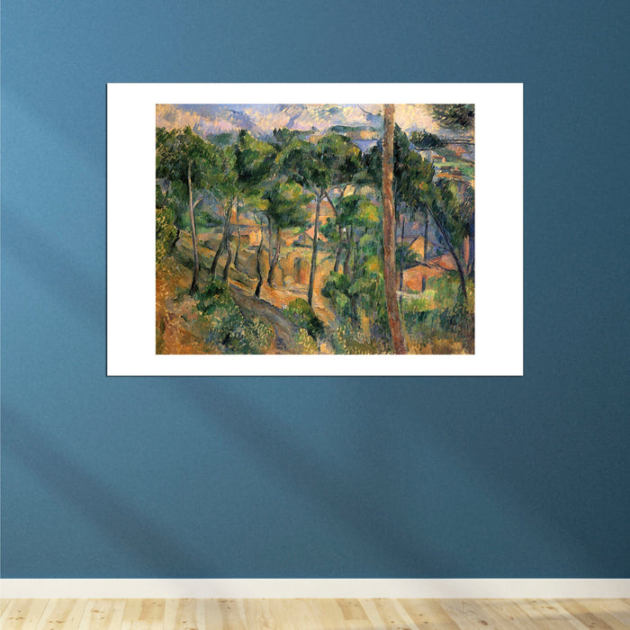 Paul Cezanne - Landscape of Trees