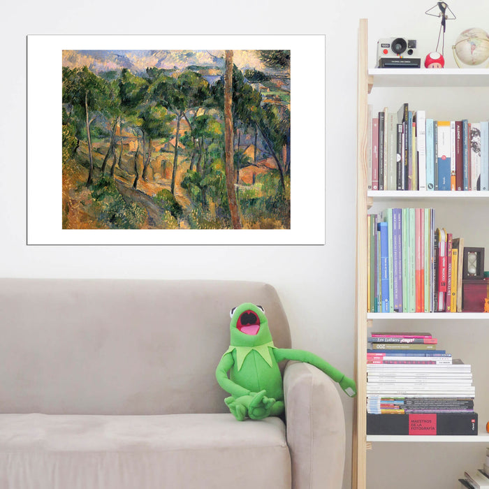 Paul Cezanne - Landscape of Trees