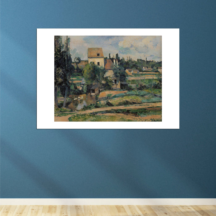 Paul Cezanne - Le moulin sur la Couleuvre