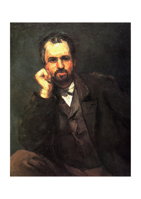 Paul Cezanne - Leaning Portrait
