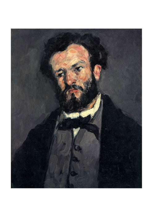 Paul Cezanne - Man in Black