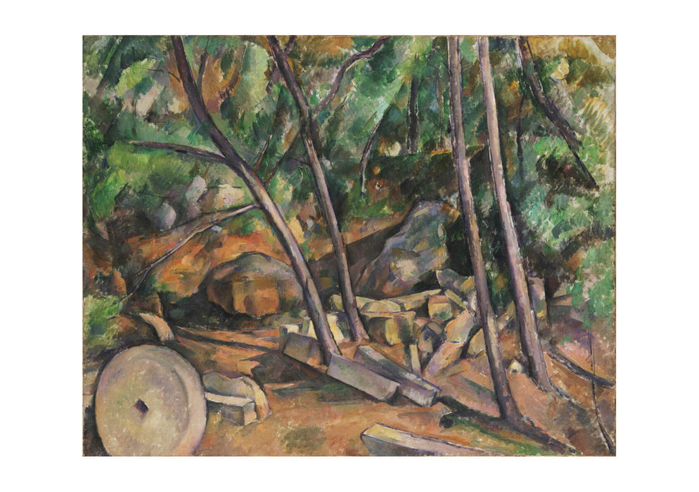 Paul Cezanne - Millstone in the Park