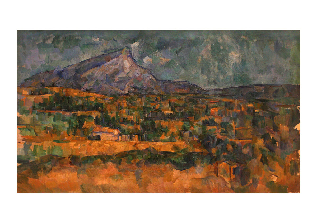 Paul Cezanne - Mont Sainte-Victoire (1902-06) — Spiffing Prints