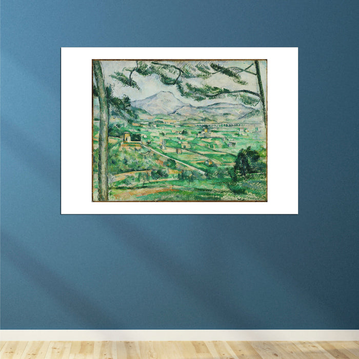 Paul Cezanne - Mont Sainte-Victoire Blue