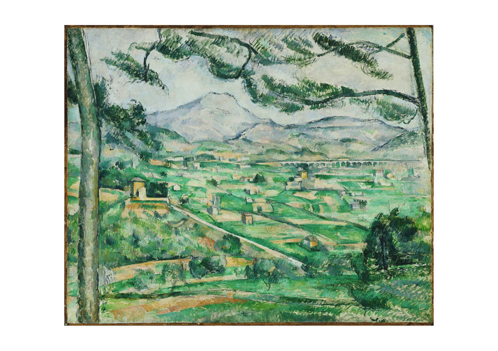 Paul Cezanne - Mont Sainte-Victoire Blue