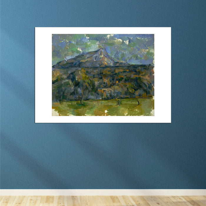 Paul Cezanne - Mont Sainte-Victoire Green
