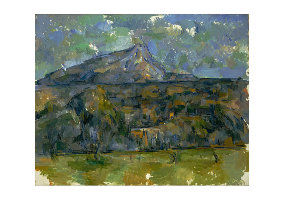 Paul Cezanne - Mont Sainte-Victoire Green