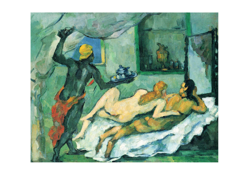 Paul Cezanne - Nudes Lying