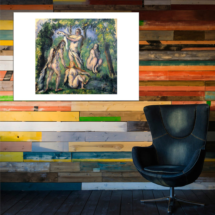 Paul Cezanne - Nudes beneath the Trees