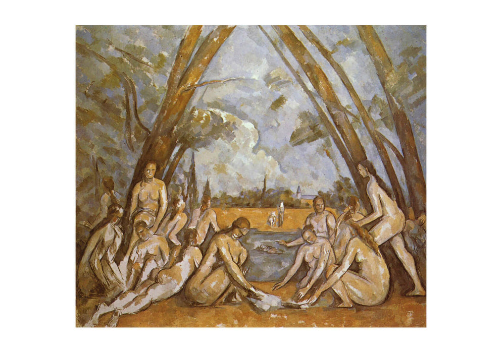 Paul Cezanne - Nudes in Landscape