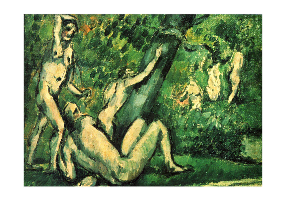 Paul Cezanne - Nudes in the Forest