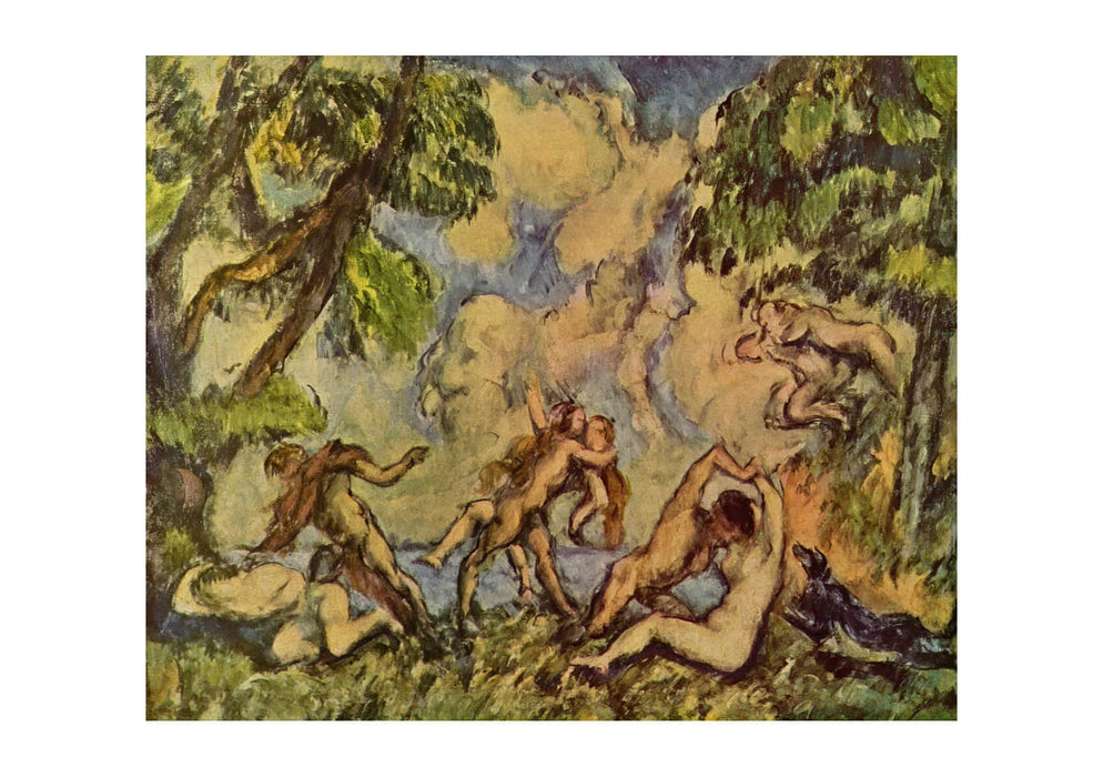 Paul Cezanne - Nudes in the Trees