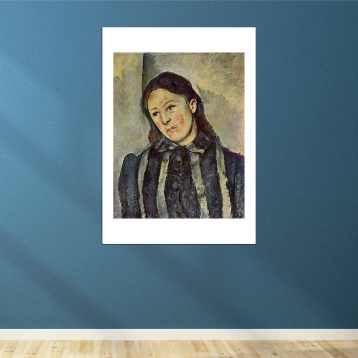 Paul Cezanne - Portrait in Stripes
