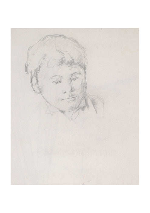 Paul Cezanne - Portrait of a Boy