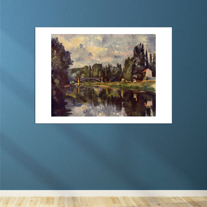 Paul Cezanne - River landscape